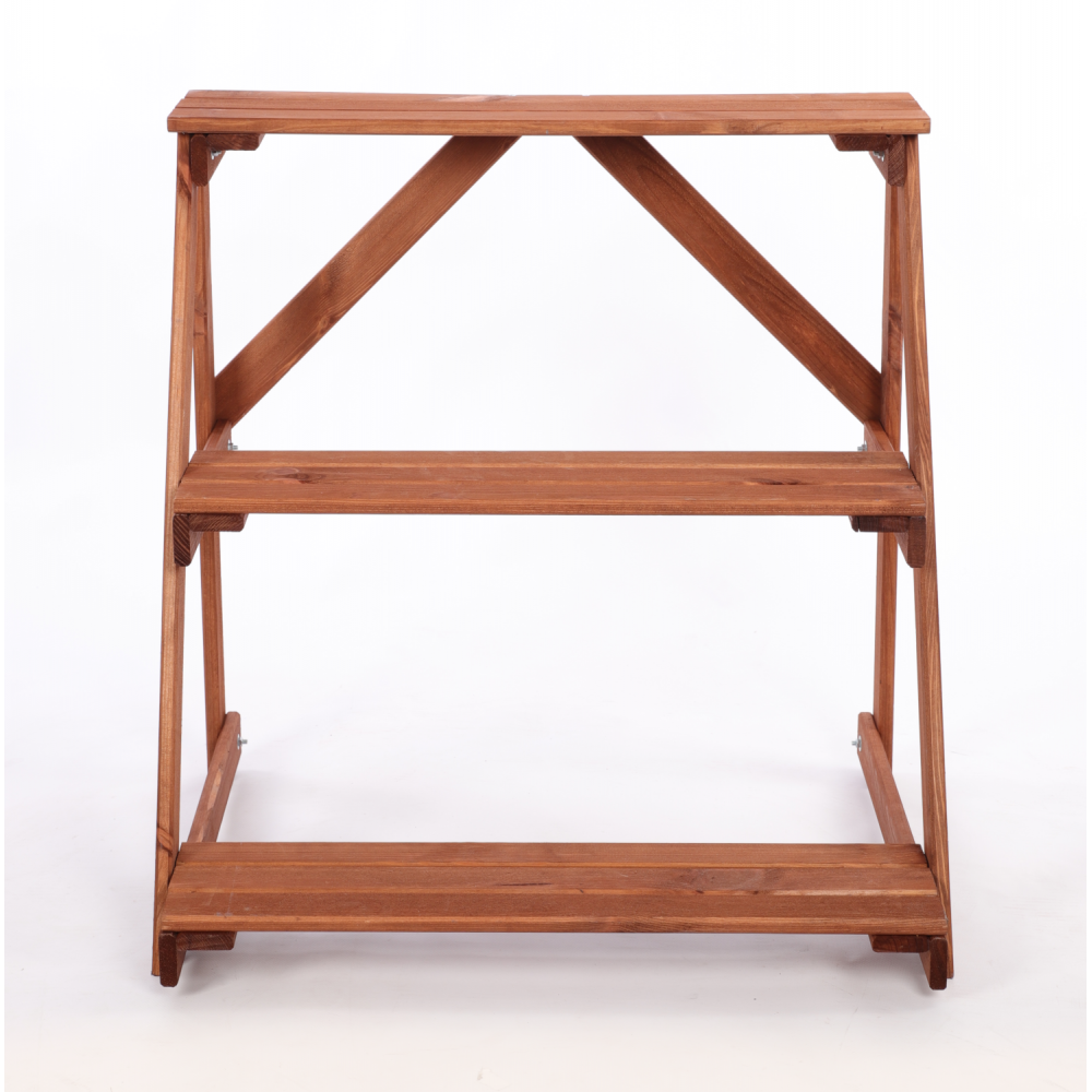 Regał na doniczki kwietnik stojak na kwiaty półka na kwiaty drewniany