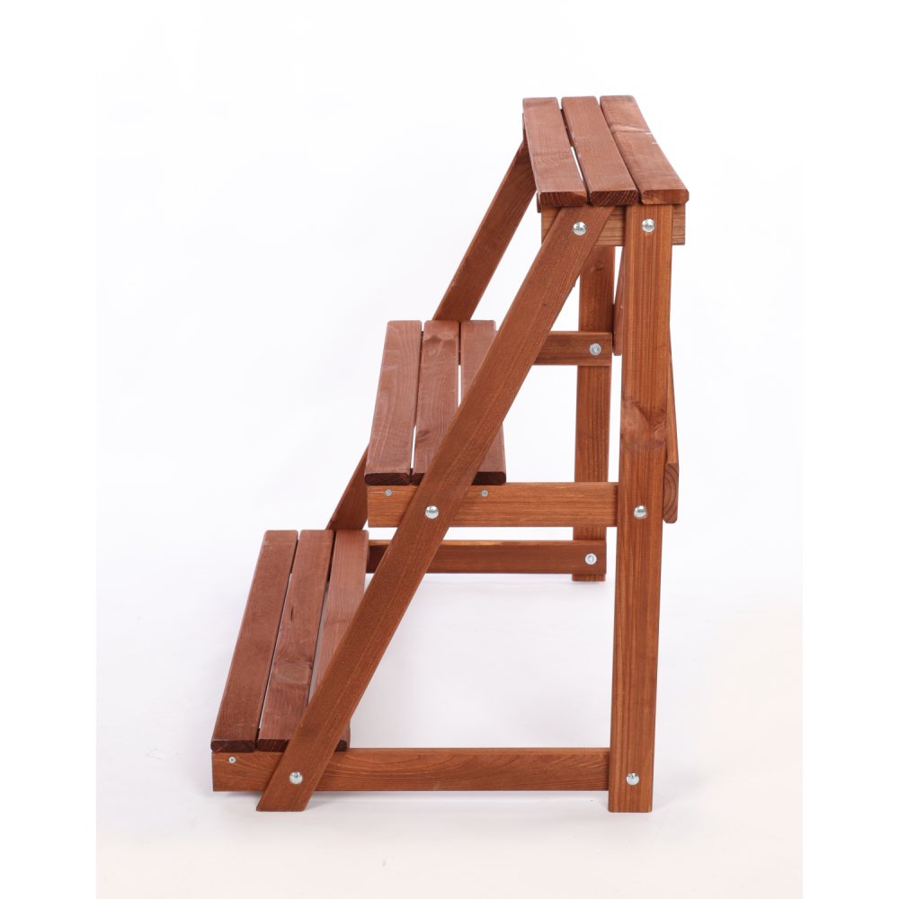 Regał na doniczki kwietnik stojak na kwiaty półka na kwiaty drewniany