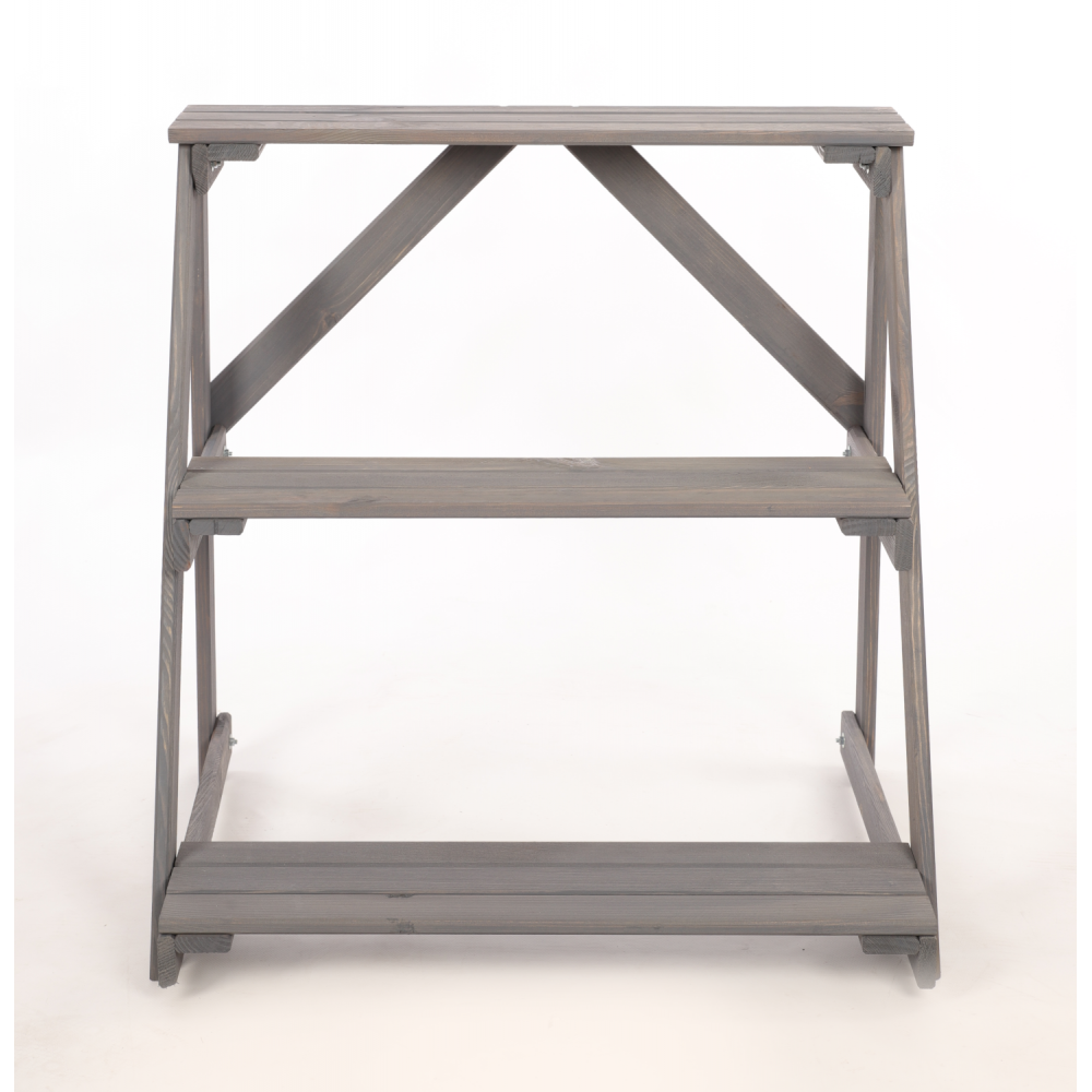 Regał na doniczki kwietnik drewniany stojak na kwiaty półka na kwiaty