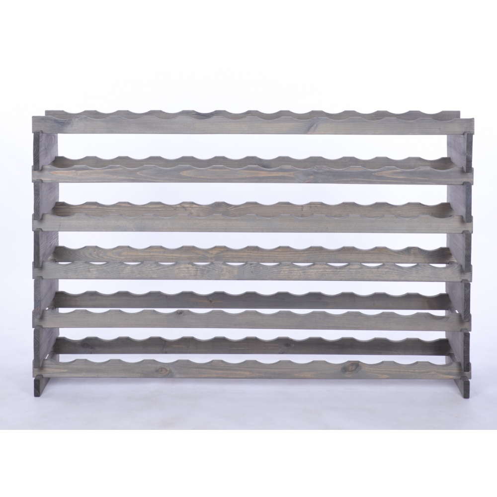 Stojak na wino regał modułowy na butelki 6x12 but BUDUJ JAK KLOCKI EKO