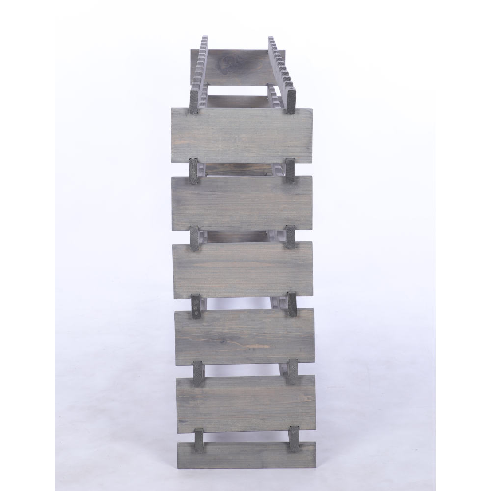 Stojak na wino regał modułowy na butelki 6x12 but BUDUJ JAK KLOCKI EKO