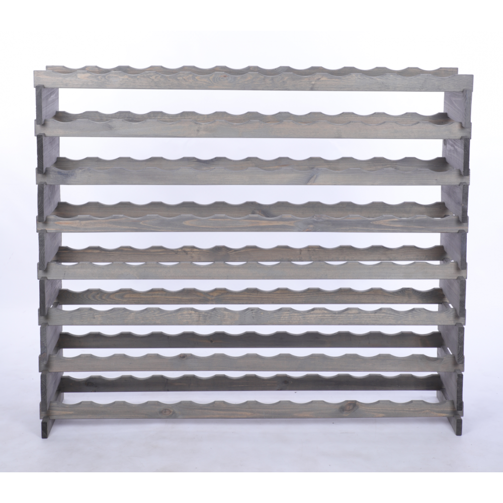 Stojak na wino regał modułowy na butelki 8x12 but SZEROKI BEZ NARZĘDZI