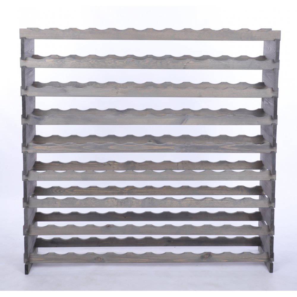 Stojak na wino regał modułowy na butelki 9x12 but SZEROKI BEZ NARZĘDZI