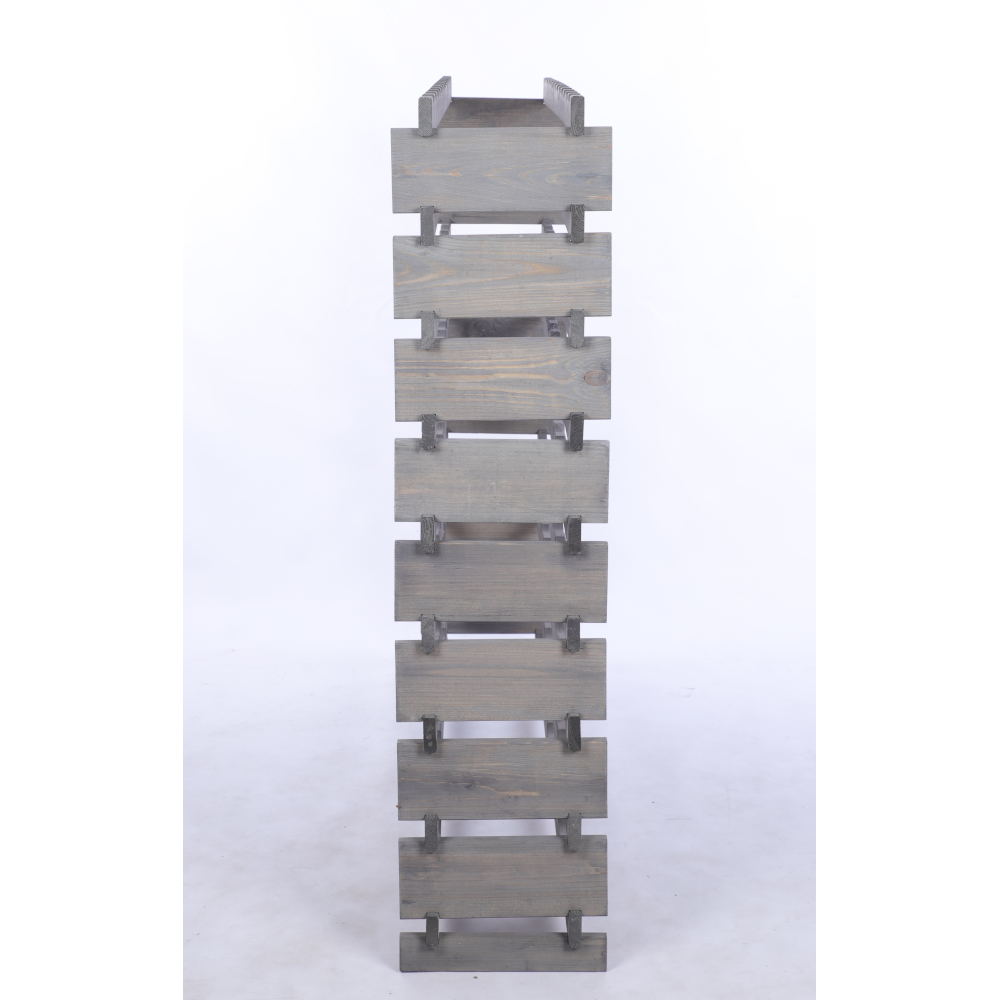 Stojak na wino regał modułowy na butelki 9x12 but SZEROKI BEZ NARZĘDZI