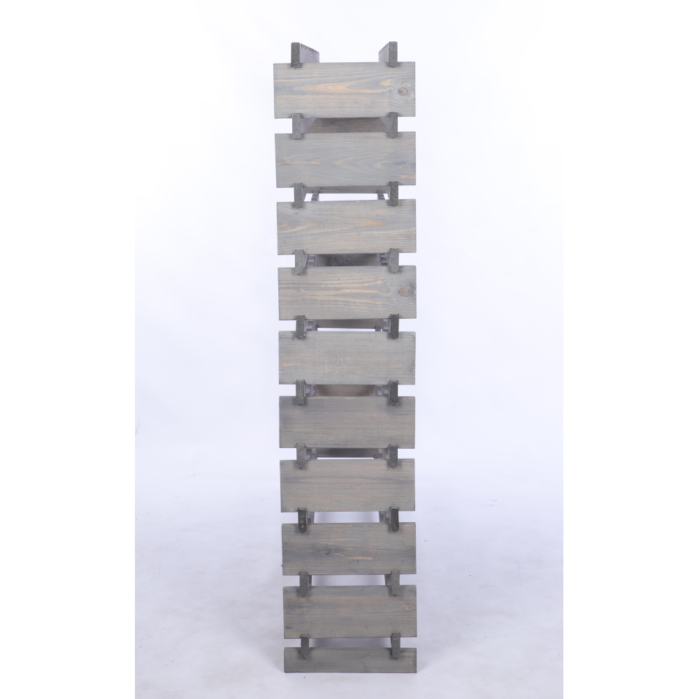 Stojak na wino regał modułowy na butelki 10x12 but DUŻY MONTAŻ BEZ NARZĘDZI