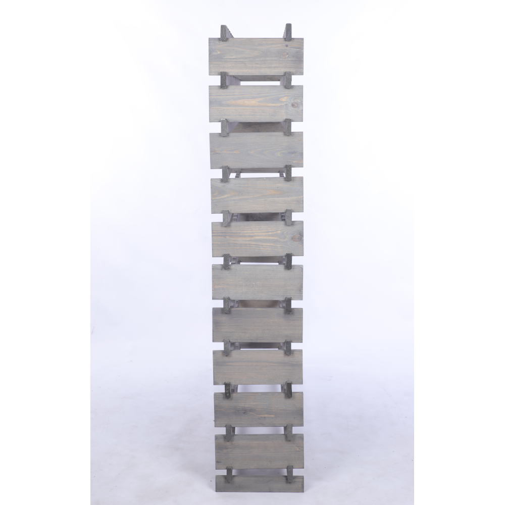 Stojak na wino regał modułowy na butelki 11x12 but DUŻY MONTAŻ BEZ NARZĘDZI