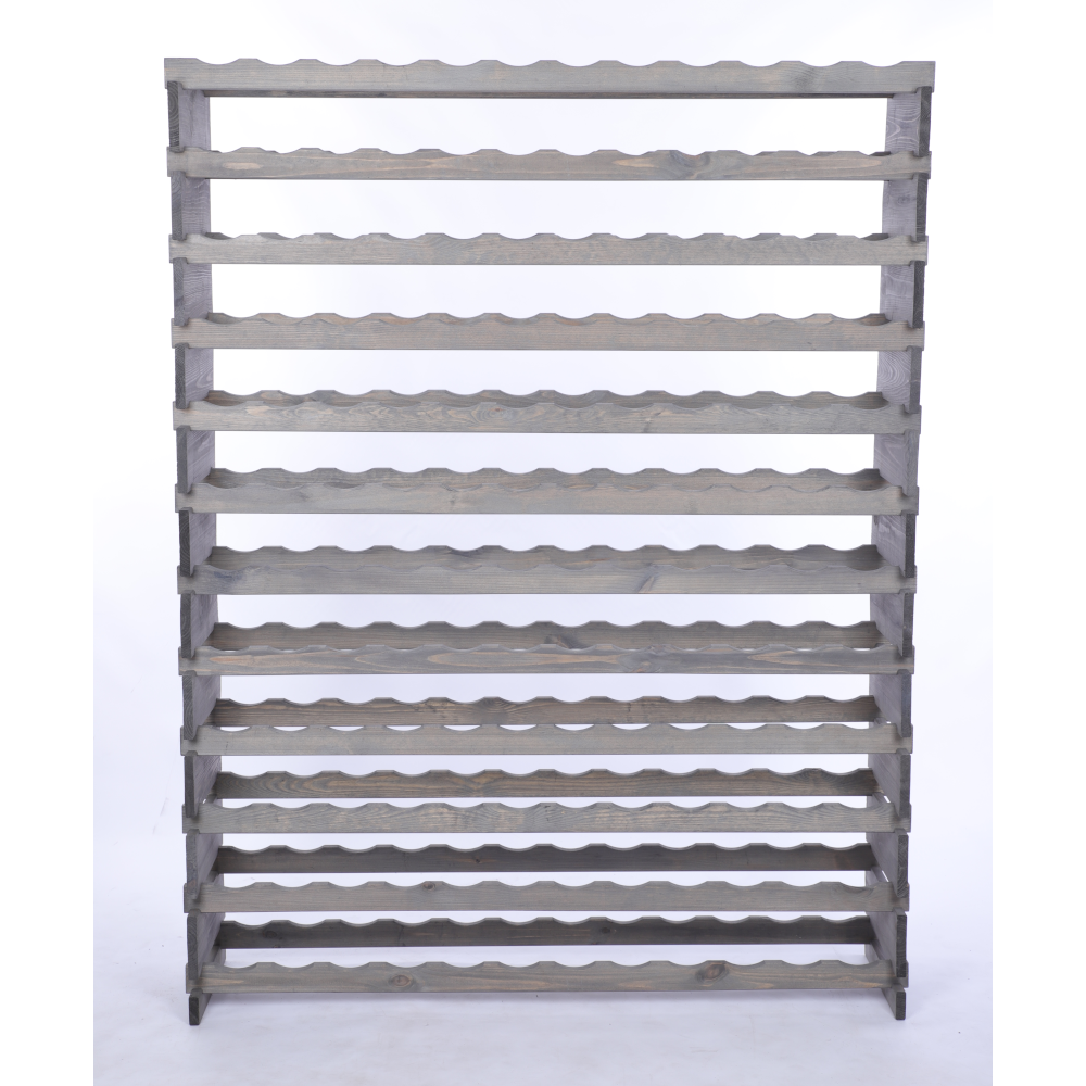 Stojak na wino regał modułowy na butelki 12x12 but DUŻY MONTAŻ BEZ NARZĘDZI