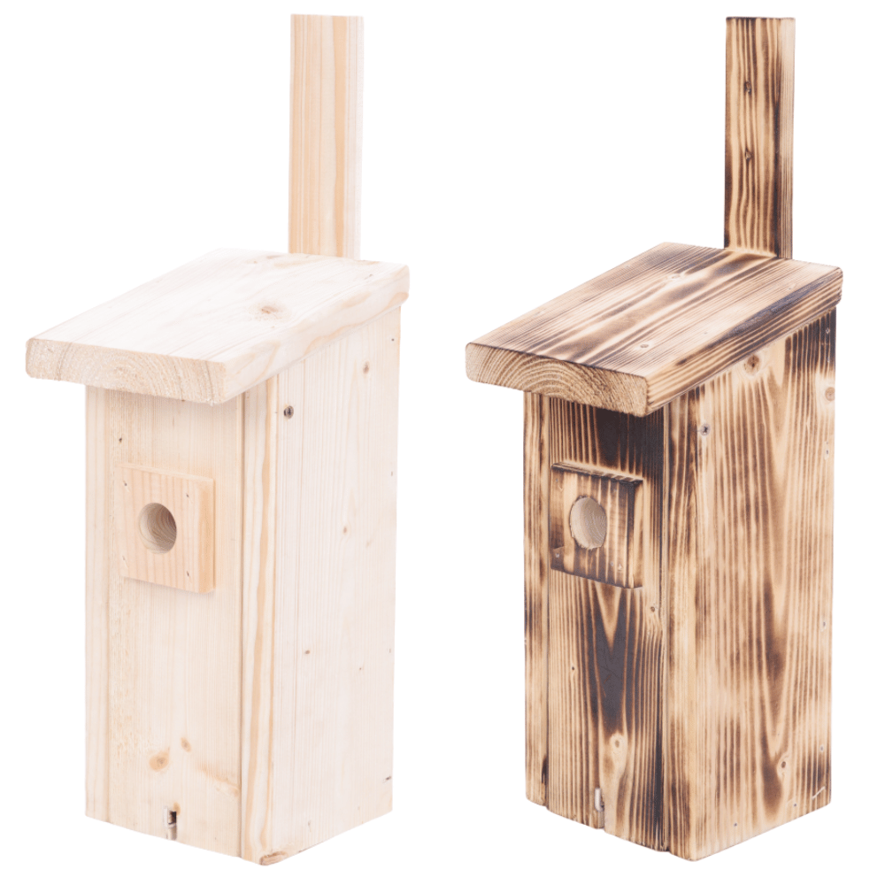 Budka lęgowa dla ptaków domek domki budki hotel SIKORKA wlot 2,8 cm ECO