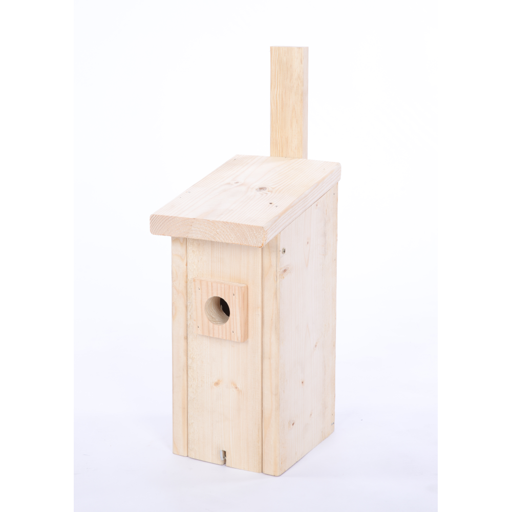 Budka lęgowa dla ptaków domek domki hotel MAZUREK MUCHOŁÓWKA wlot 3,2 cm