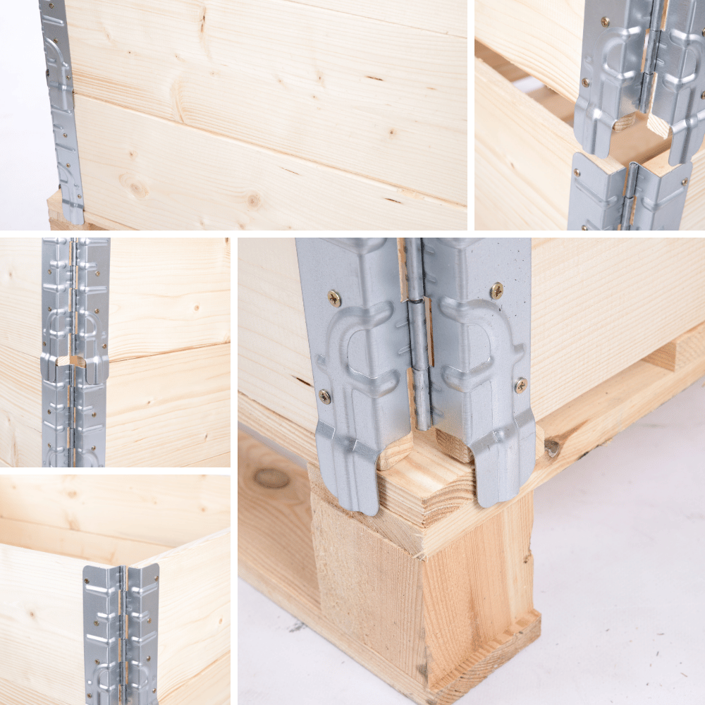 Nadstawka paletowa 120x100 impregnat nadstawki paletowe grządka zielnik