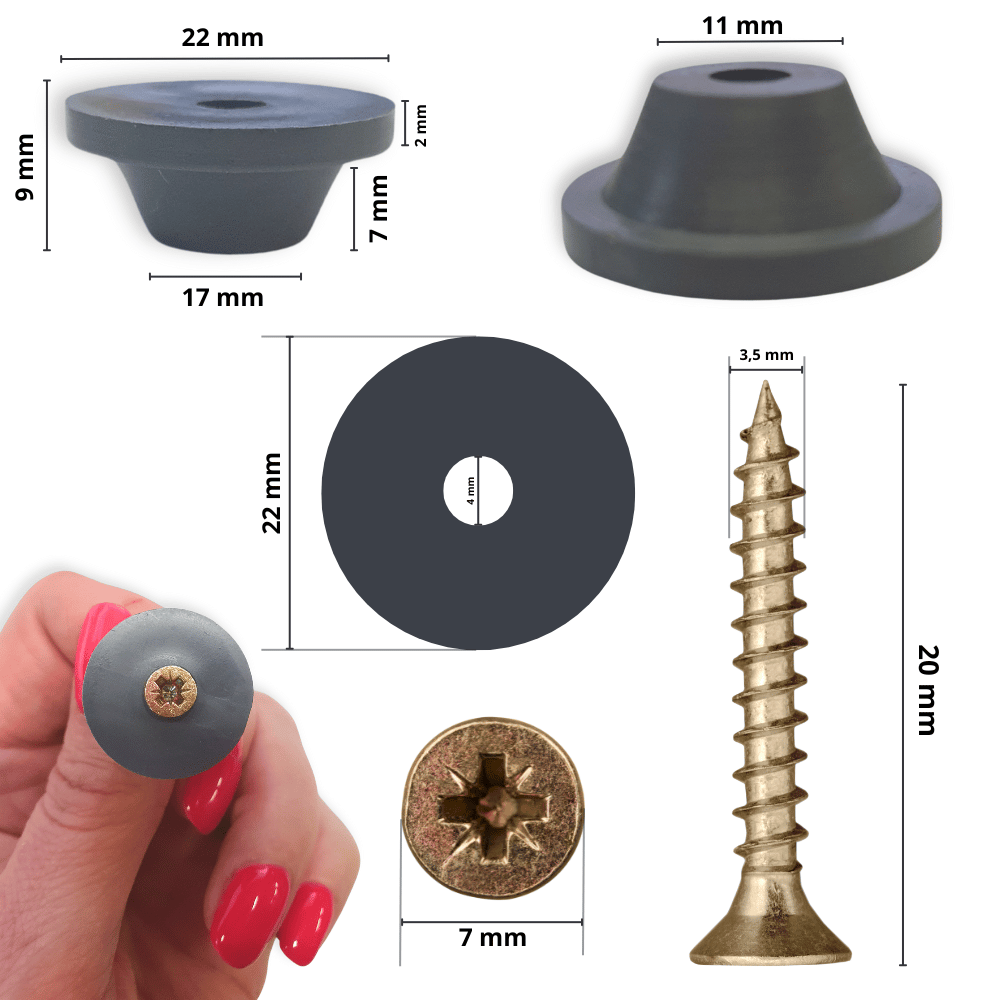 Folia kubełkowa do grządek z nadstawek ochrona desek wys.59cm dł. 2,7m