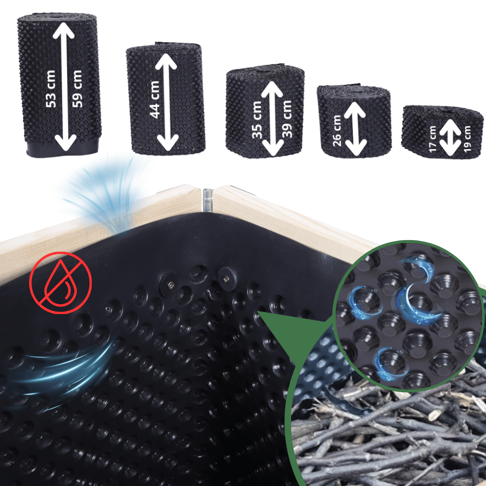 Skrzynia na warzywa impregnowana skrzynie na warzywniak inspekt 20X60X40