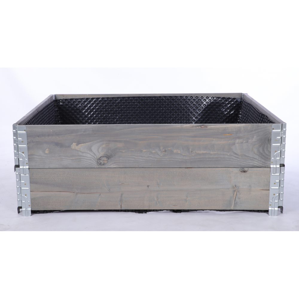 Skrzynia warzywniak FOLIA KUBEŁKI grządka podwyższona donica 40X120X100