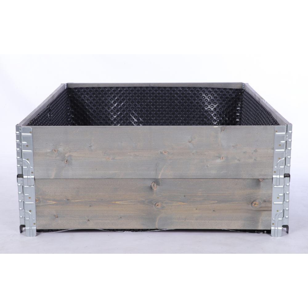 Skrzynia warzywniak FOLIA KUBEŁKI grządka podwyższona donica 40X120X100