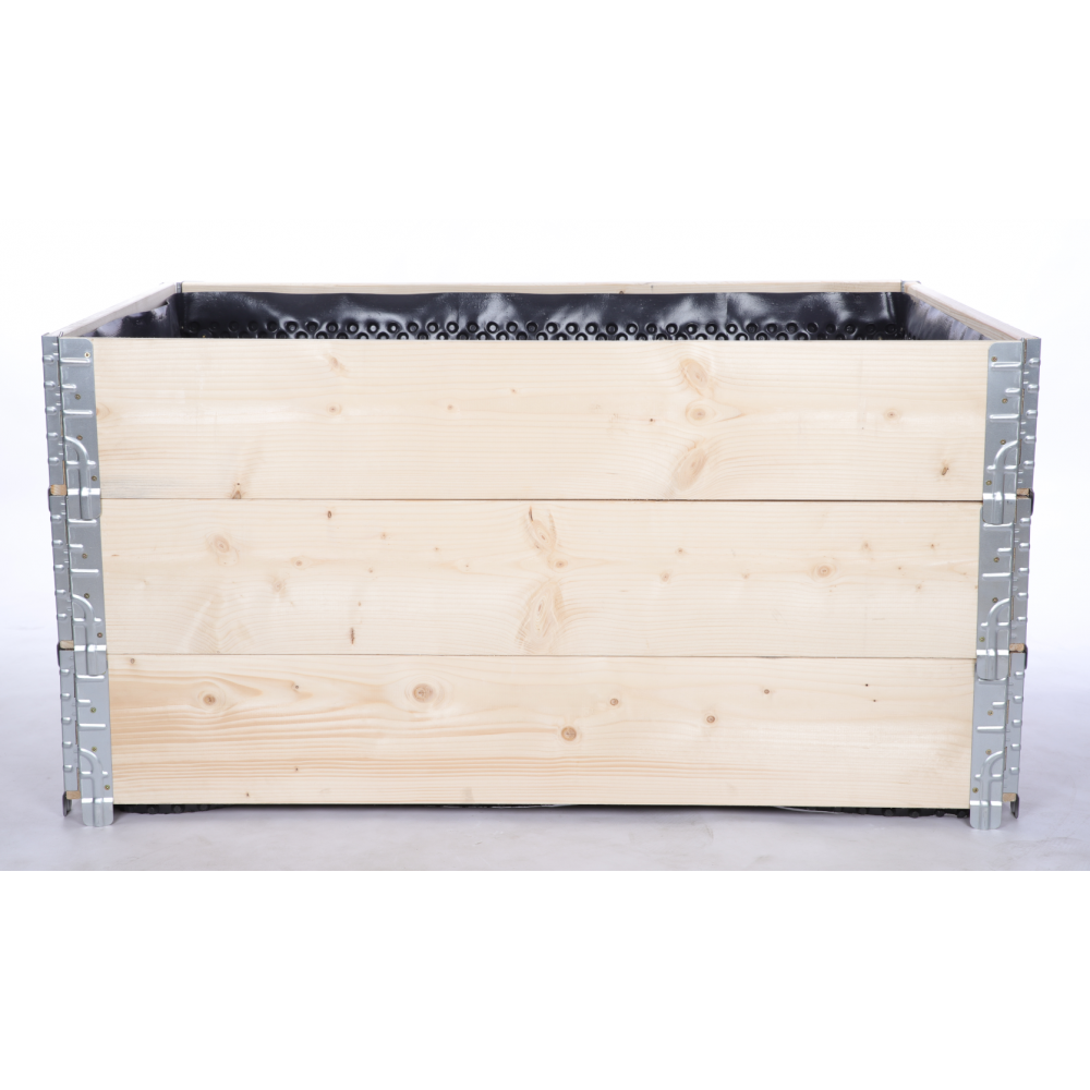 Skrzynia na warzywa impregnowana grządka podwyższona donica 60X120X80