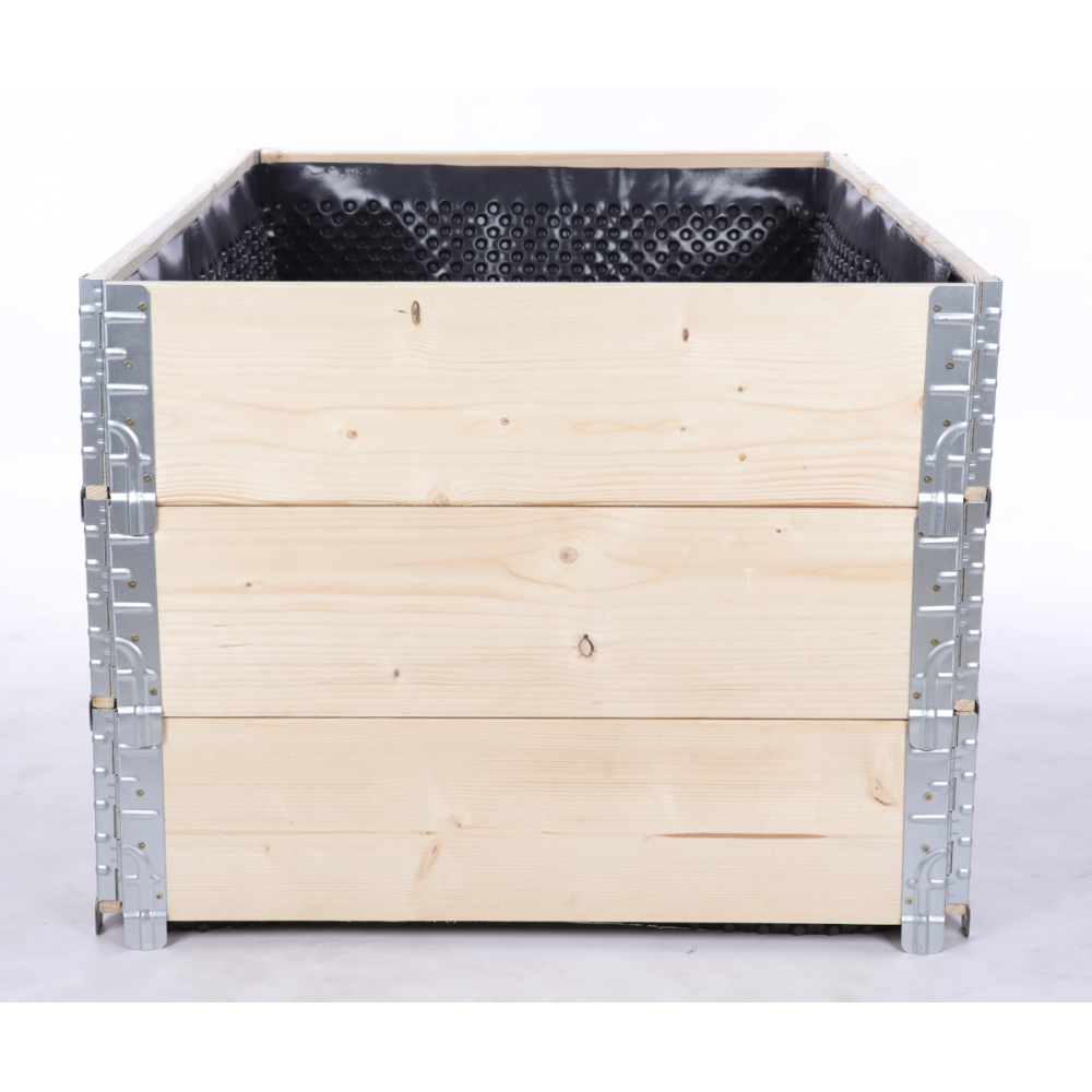 Skrzynia na warzywa impregnowana grządka podwyższona donica 60X120X80