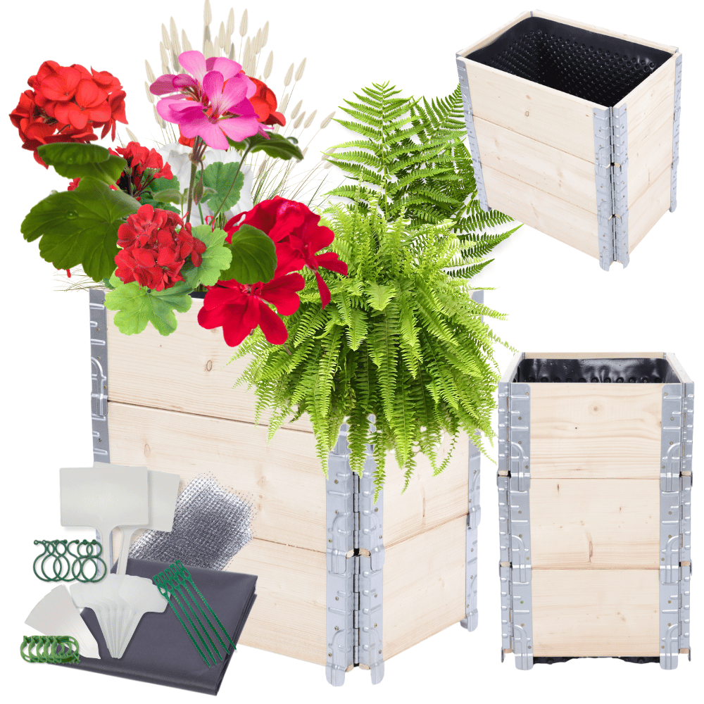 Skrzynia na warzywa FOLIA KUBEŁKI skrzynie na warzywniak inspekt 60X60X40