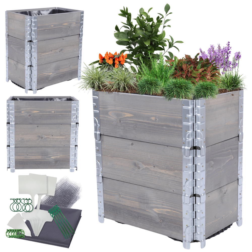 Skrzynia na warzywa FOLIA KUBEŁKI skrzynie na warzywniak inspekt 60X60X40