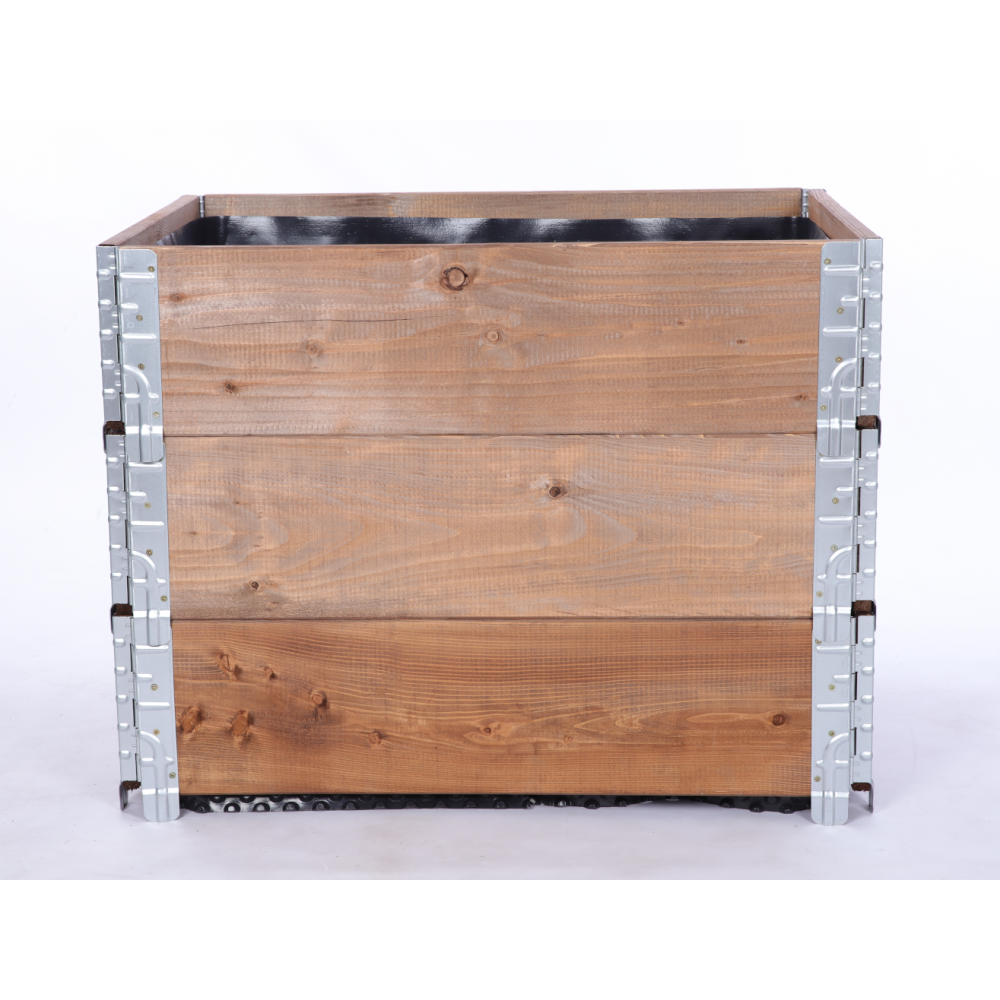 Skrzynia na warzywa FOLIA KUBEŁKI grządka podwyższona inspekt 60X60X80