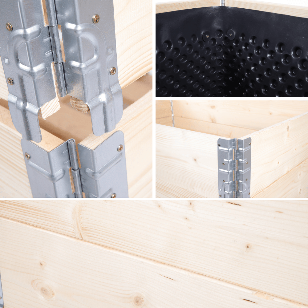 Skrzynia na warzywa DONICA GRZĄDKA skrzynie na warzywnik inspekt 60X120X100