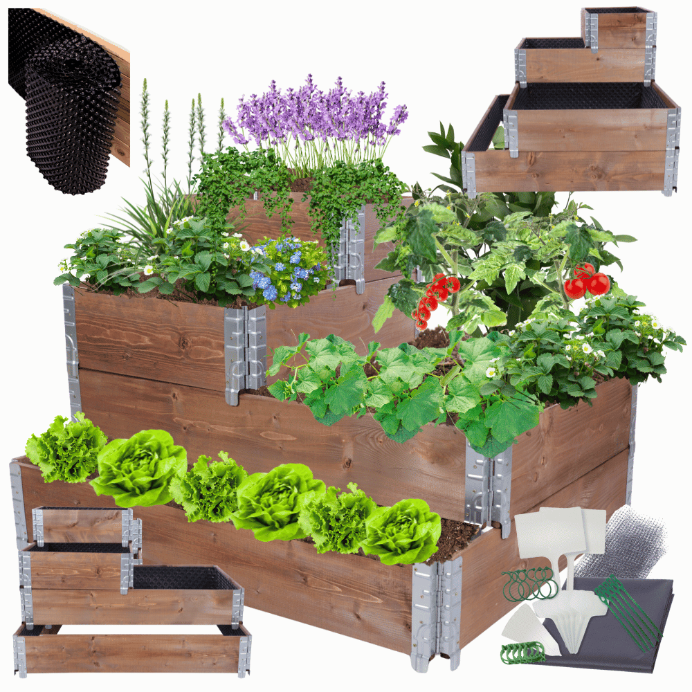 Skrzynia na warzywa FOLIA GRZĄDKA skrzynie na warzywnik inspekt 60X120X100