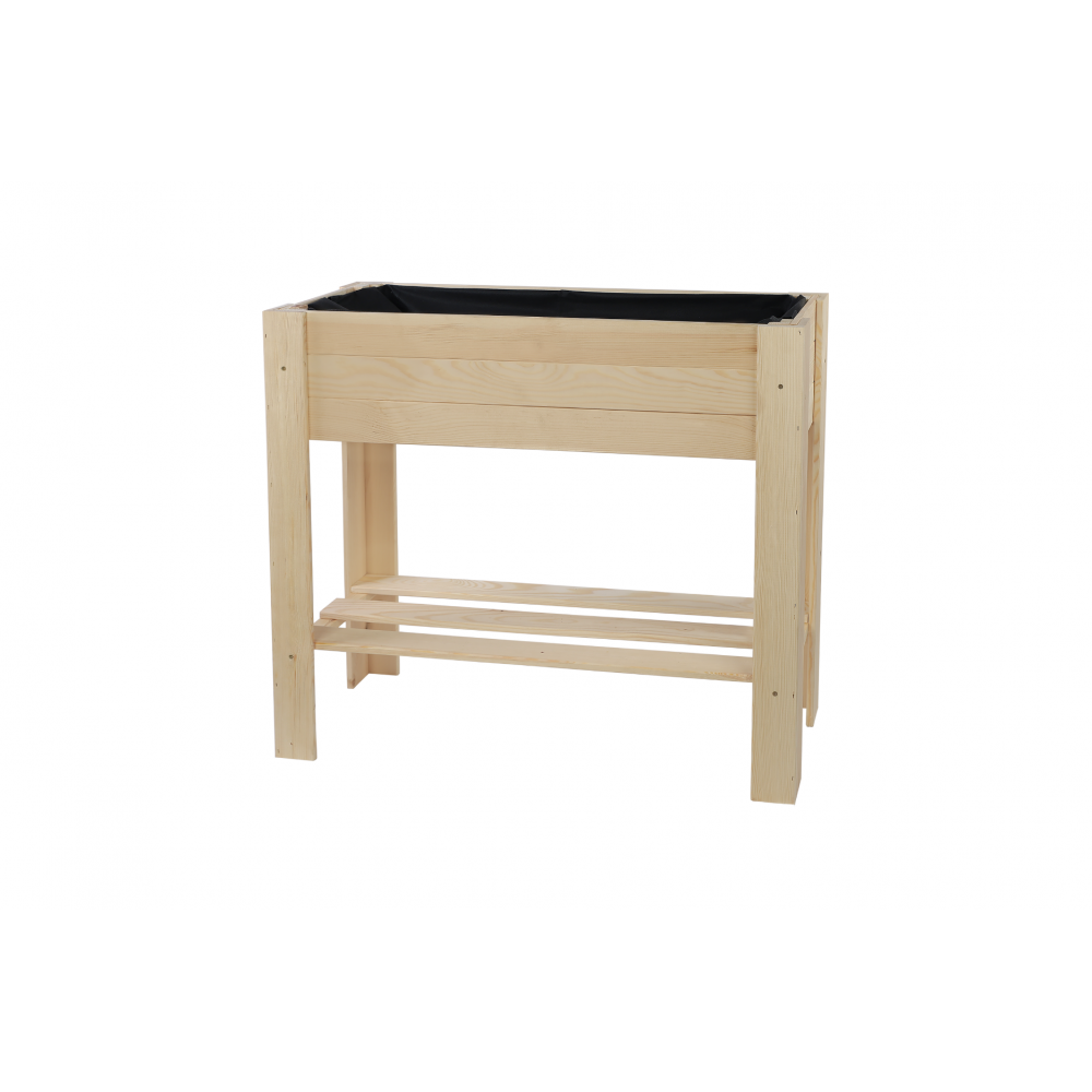 Ziołownik zielnik na nogach donica grządka warzywnik 80x34cm IMPREGNAT eko