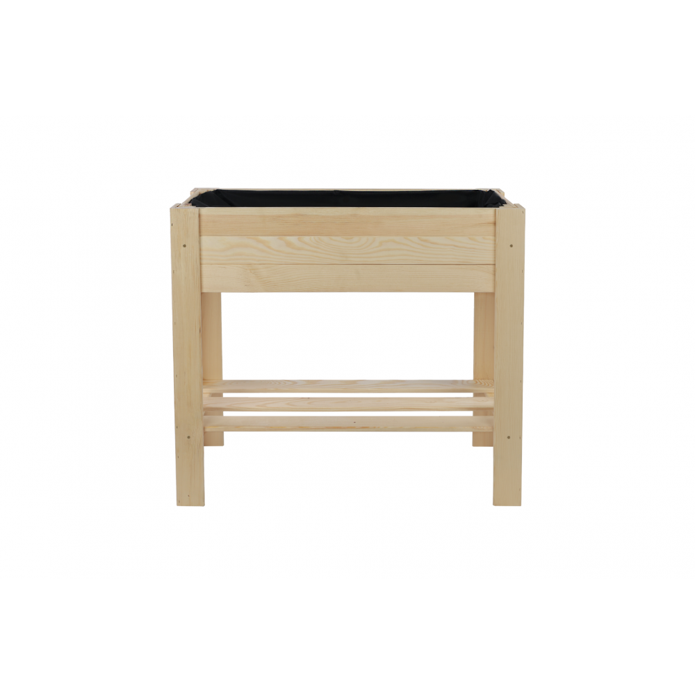 Ziołownik zielnik na nogach donica grządka warzywnik 80x34cm IMPREGNAT eko