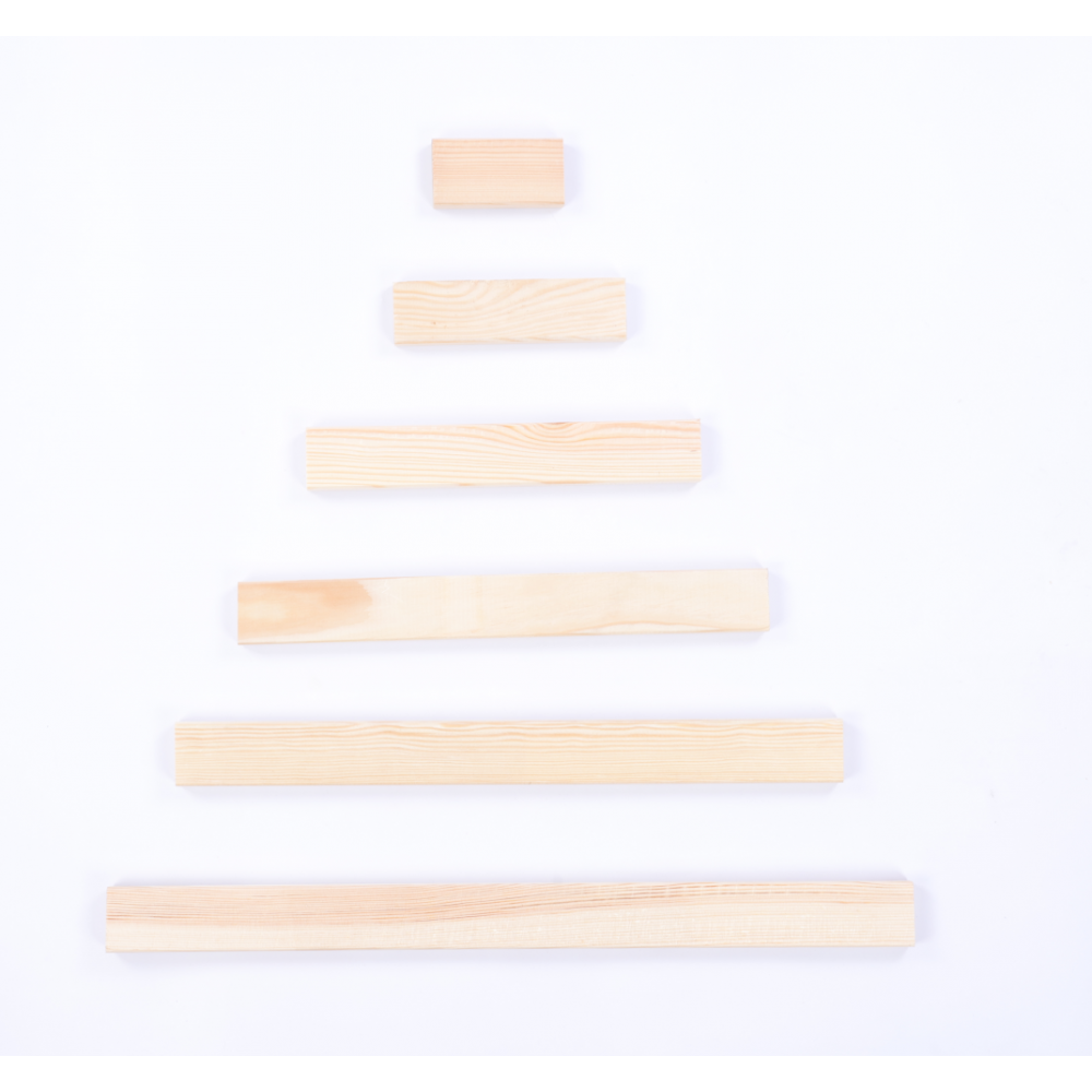 Narożnik drewniany deska 45x9x1,7 cm do donic grządek piaskownic eko drewno