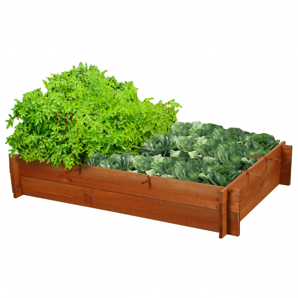 Skrzynia na warzywa zioła grządka podwyższona donica zielnik 120x80cm ECO