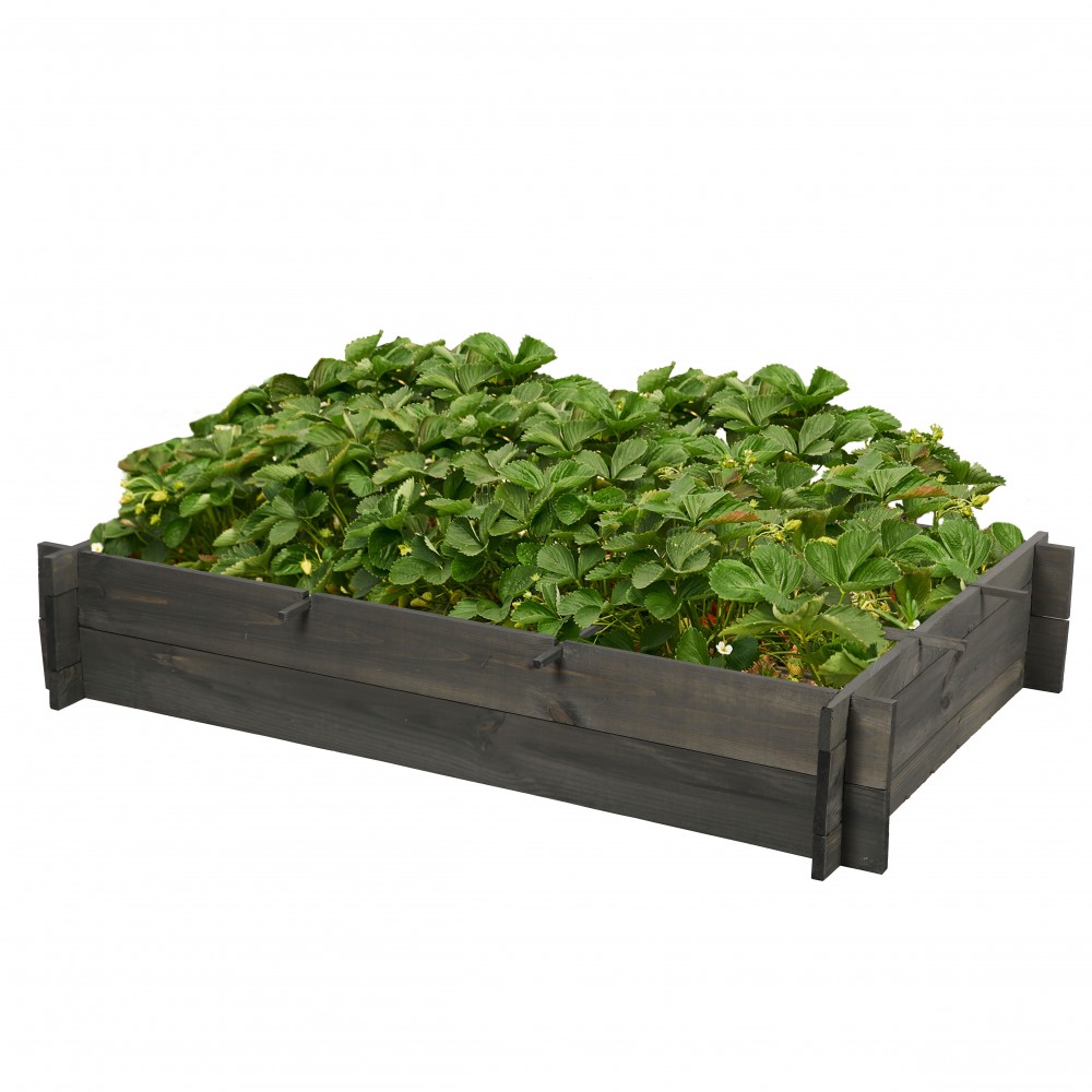 Skrzynia na warzywa zioła grządka podwyższona donica inspekt120x80cm ECO