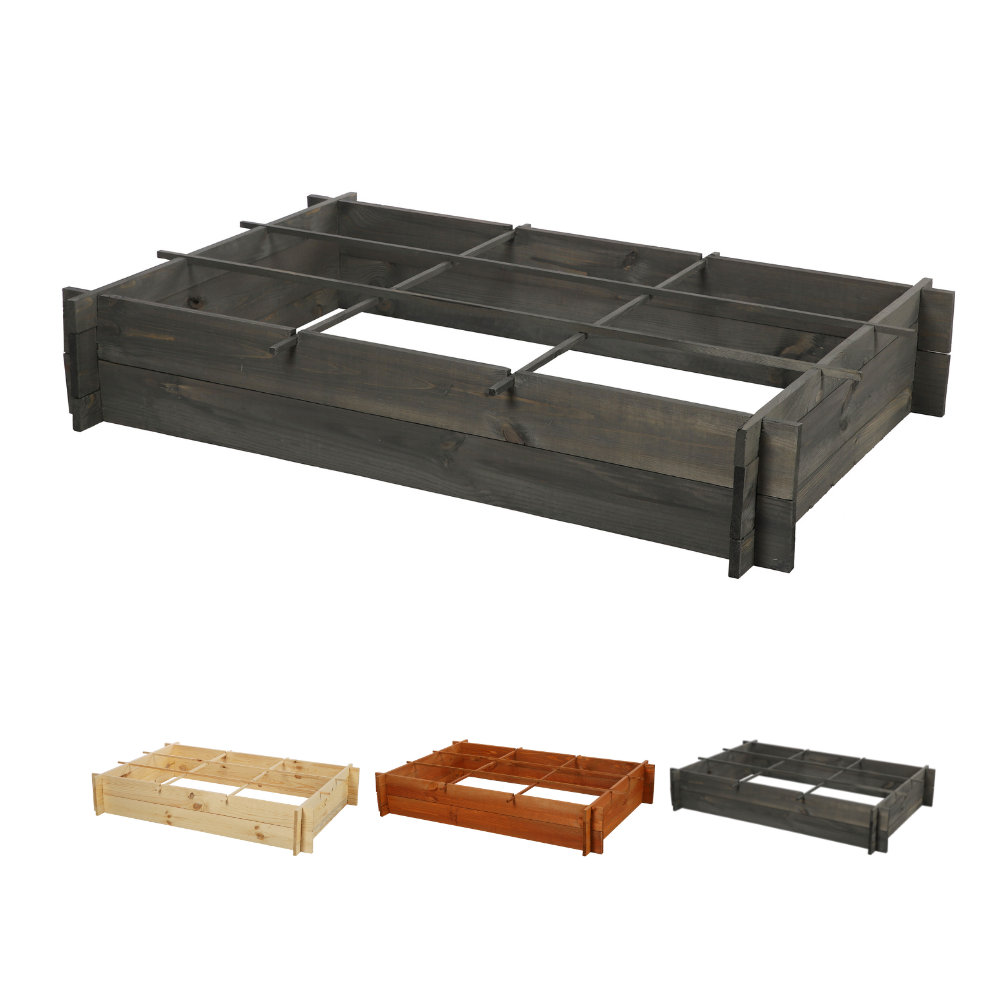 Skrzynia na warzywa zioła grządka podwyższona donica inspekt120x80cm ECO