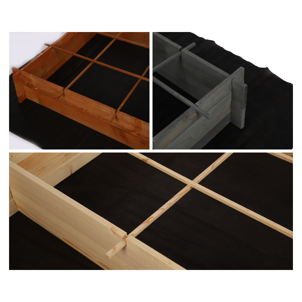 Skrzynia na warzywa zioła grządka podwyższona donica ziołownik 150x80cm ECO