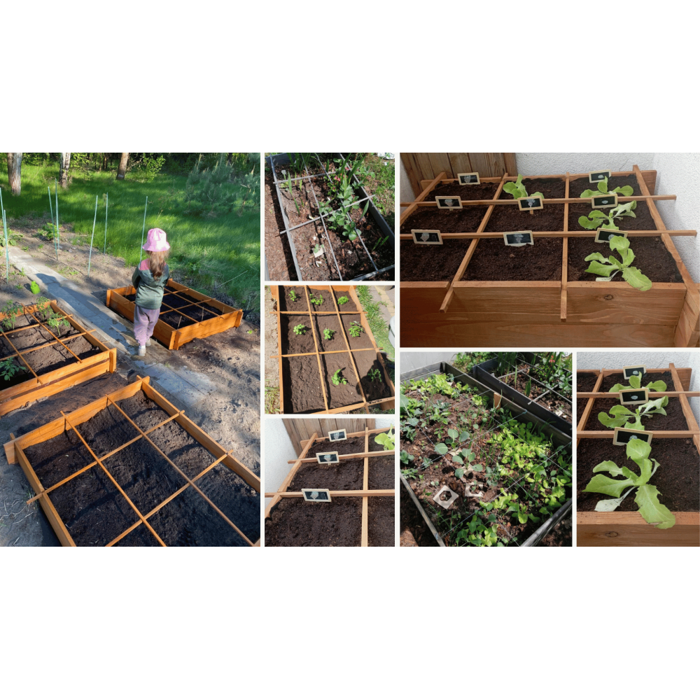 Skrzynia na warzywa zioła grządka podwyższona donica ziołownik 150x80cm ECO