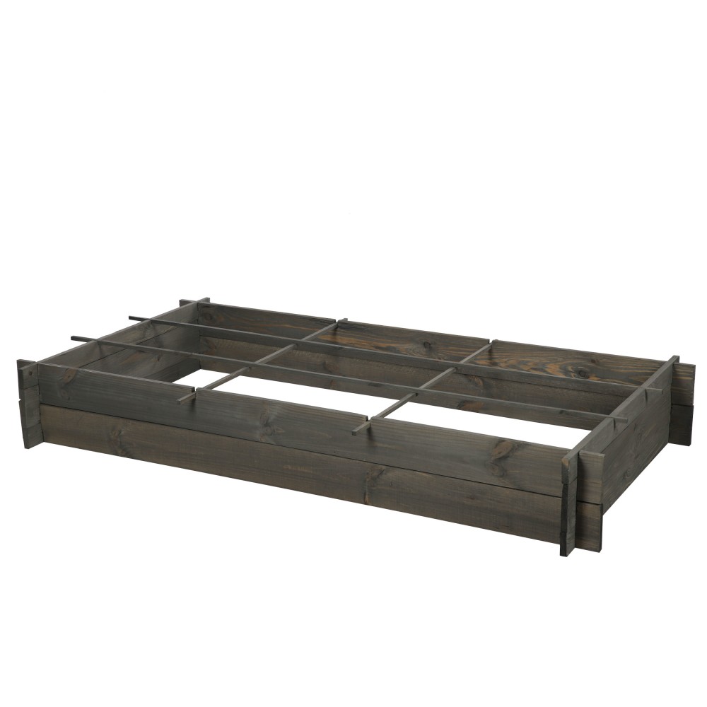 Skrzynia na warzywa zioła grządka podwyższona donica inspekt 150x80cm ECO