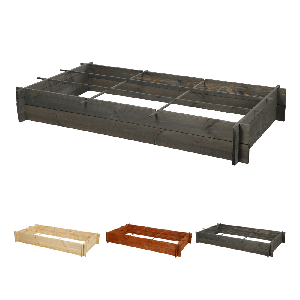 Skrzynia na warzywa zioła grządka podwyższona donica inspekt 150x80cm ECO