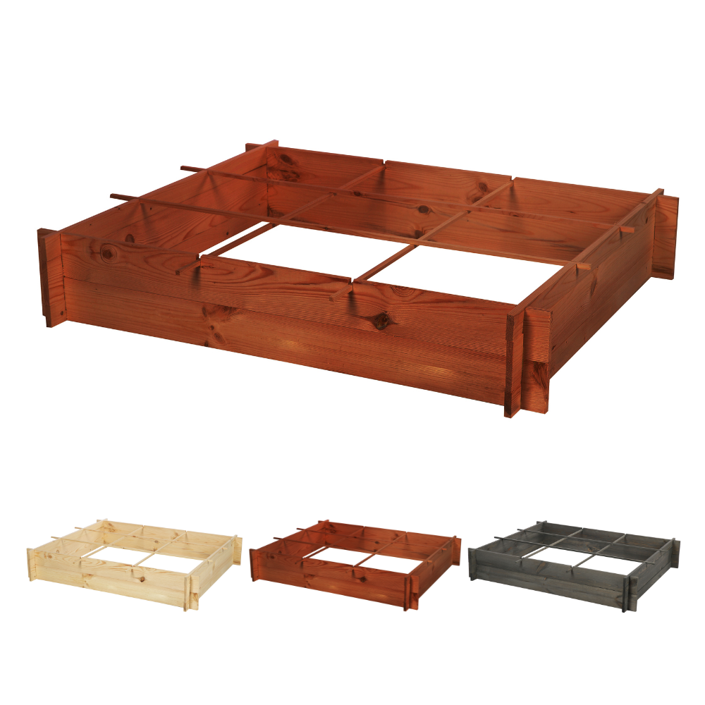 Skrzynia na warzywa zioła grządka podwyższona donica zielnik 120x100cm ECO