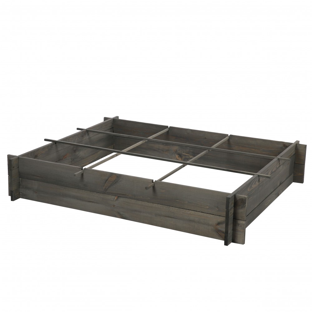 Skrzynie na warzywa zioła grządka podwyższona skrzynia zielnik 120x100cm ECO