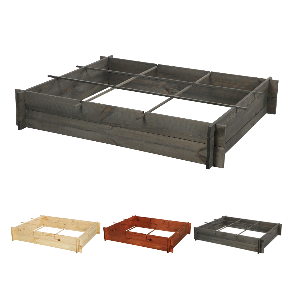 Skrzynie na warzywa zioła grządka podwyższona skrzynia zielnik 120x100cm ECO