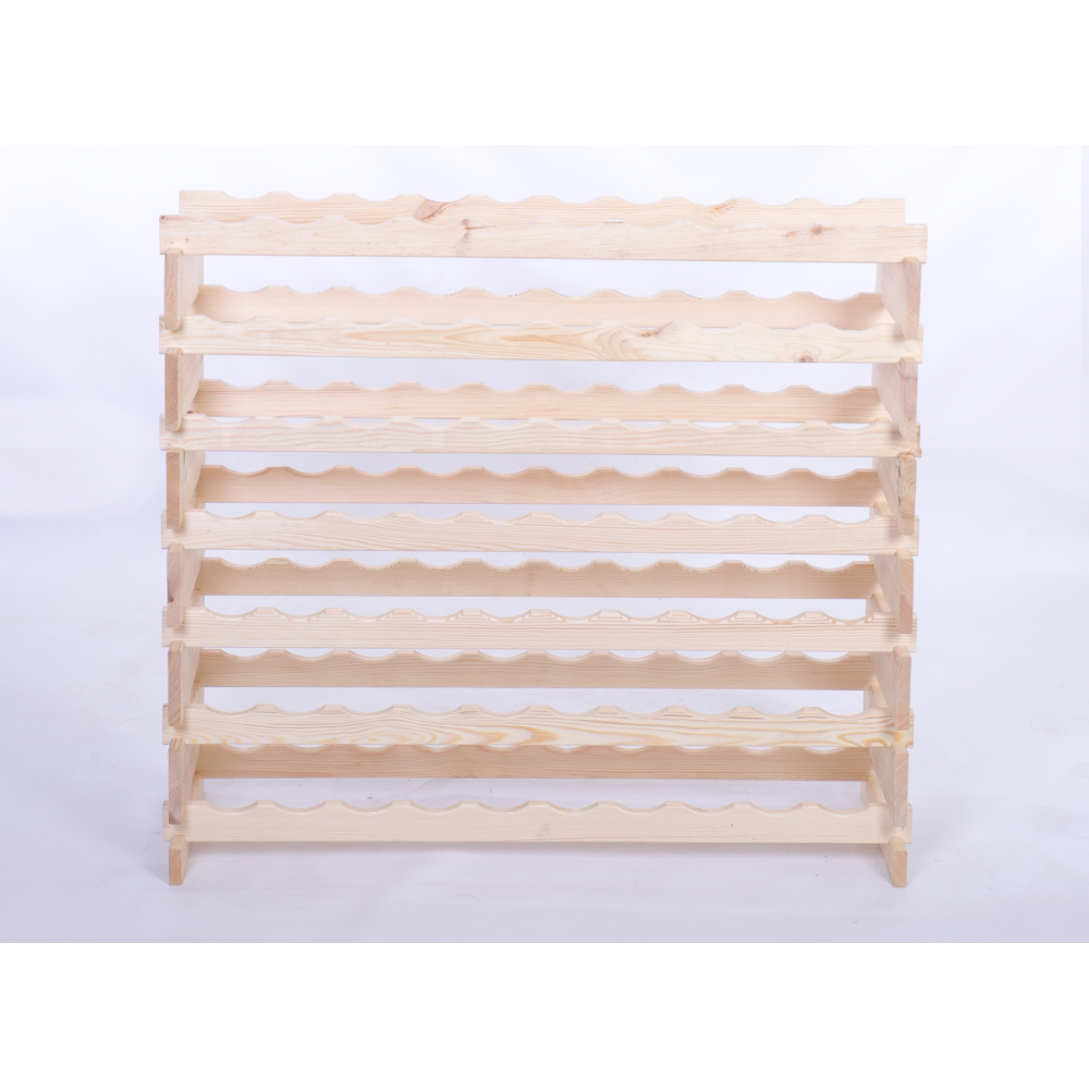 Stojak na wino regał modułowy na butelki 7x10 but BUDUJ JAK KLOCKI EKO