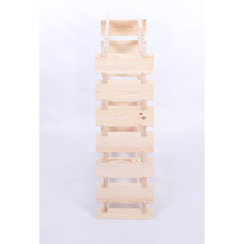 Stojak na wino regał modułowy na butelki 7x10 but BUDUJ JAK KLOCKI EKO