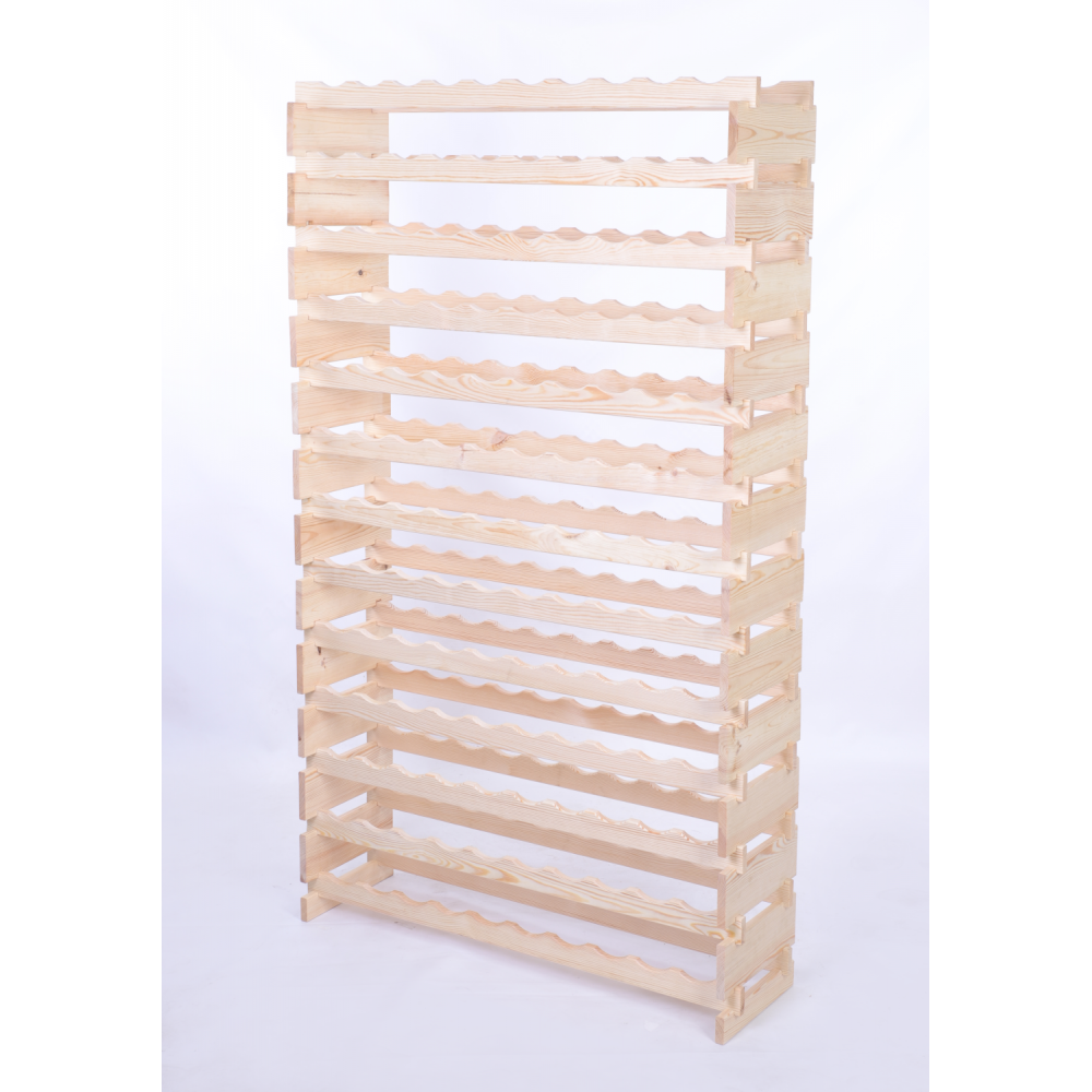 Stojak na wino regał modułowy na butelki 13x10 but POJEMNY BEZ NARZĘDZI