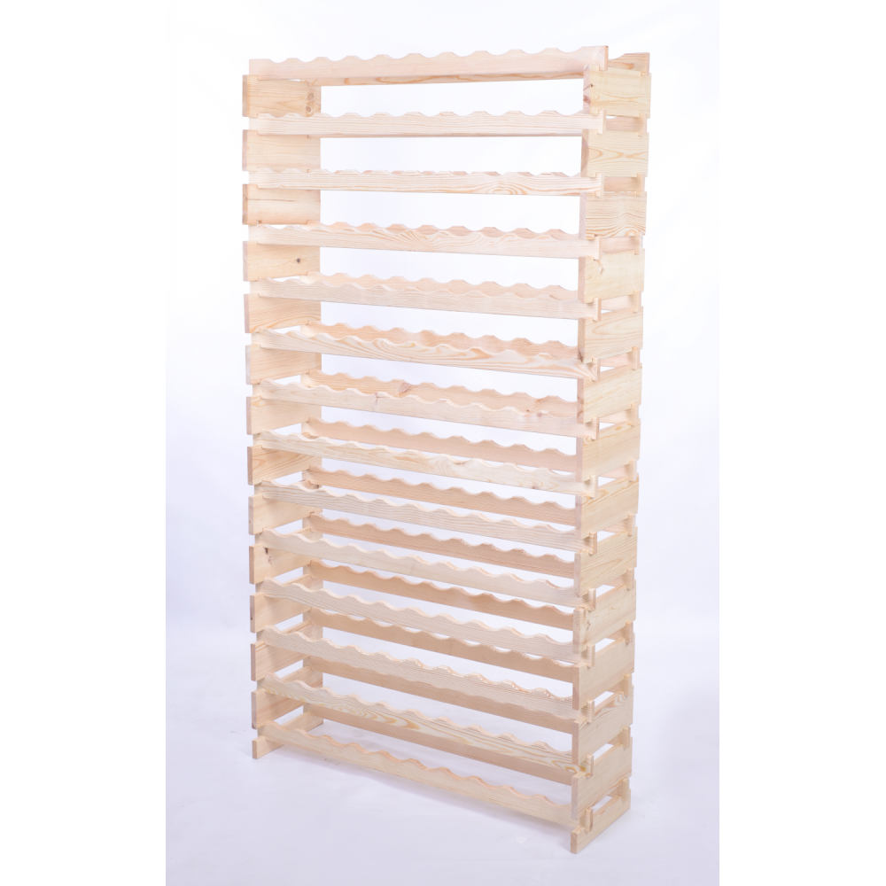 Stojak na wino regał modułowy na butelki 14x10 but POJEMNY BEZ NARZĘDZI