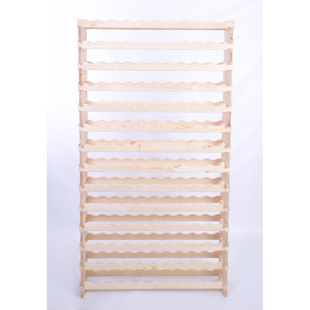 Stojak na wino regał modułowy na butelki 14x10 but POJEMNY BEZ NARZĘDZI