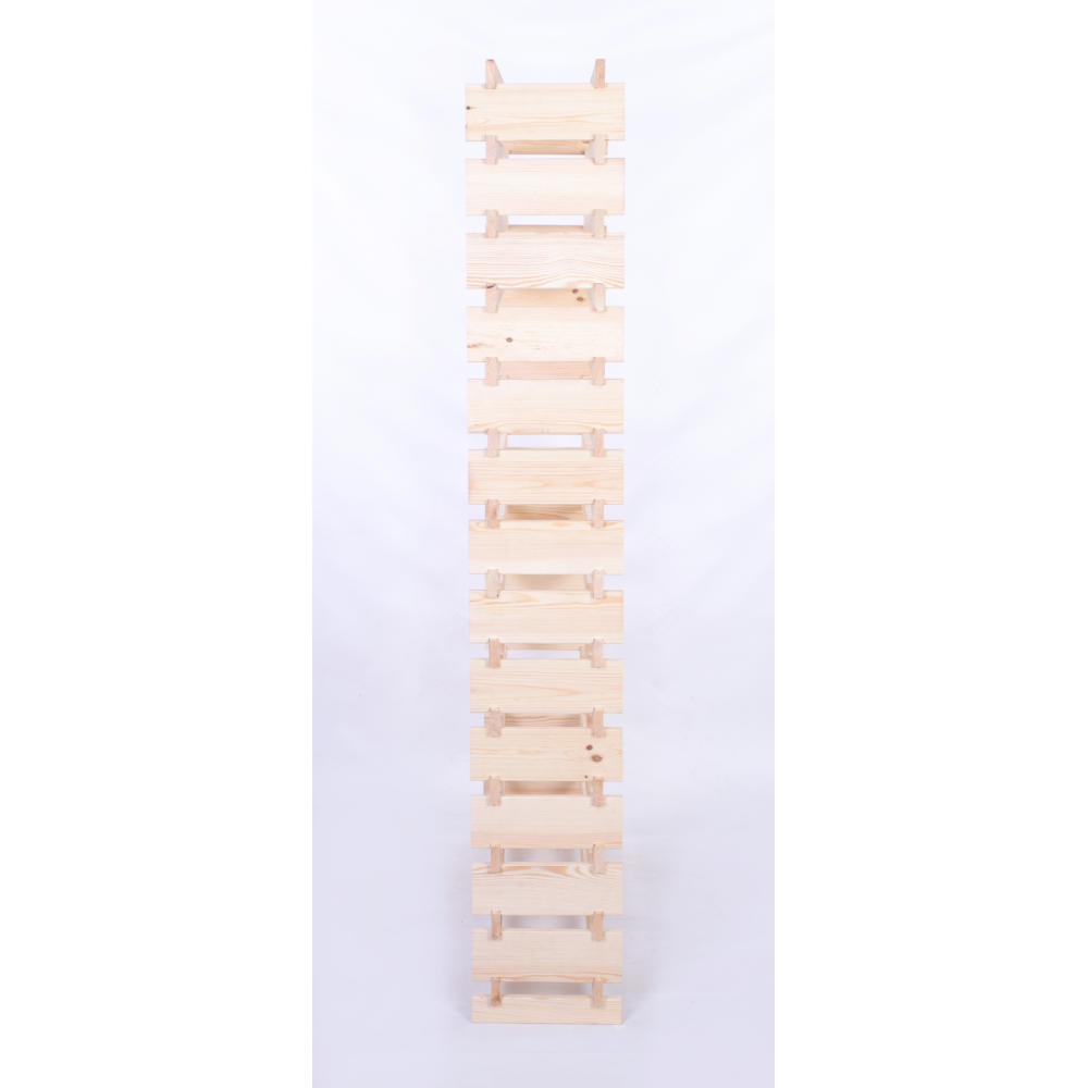 Stojak na wino regał modułowy na butelki 14x10 but POJEMNY BEZ NARZĘDZI