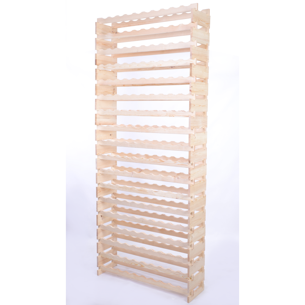 Stojak na wino regał modułowy na butelki 18x10 but WYSOKI BEZ NARZĘDZI