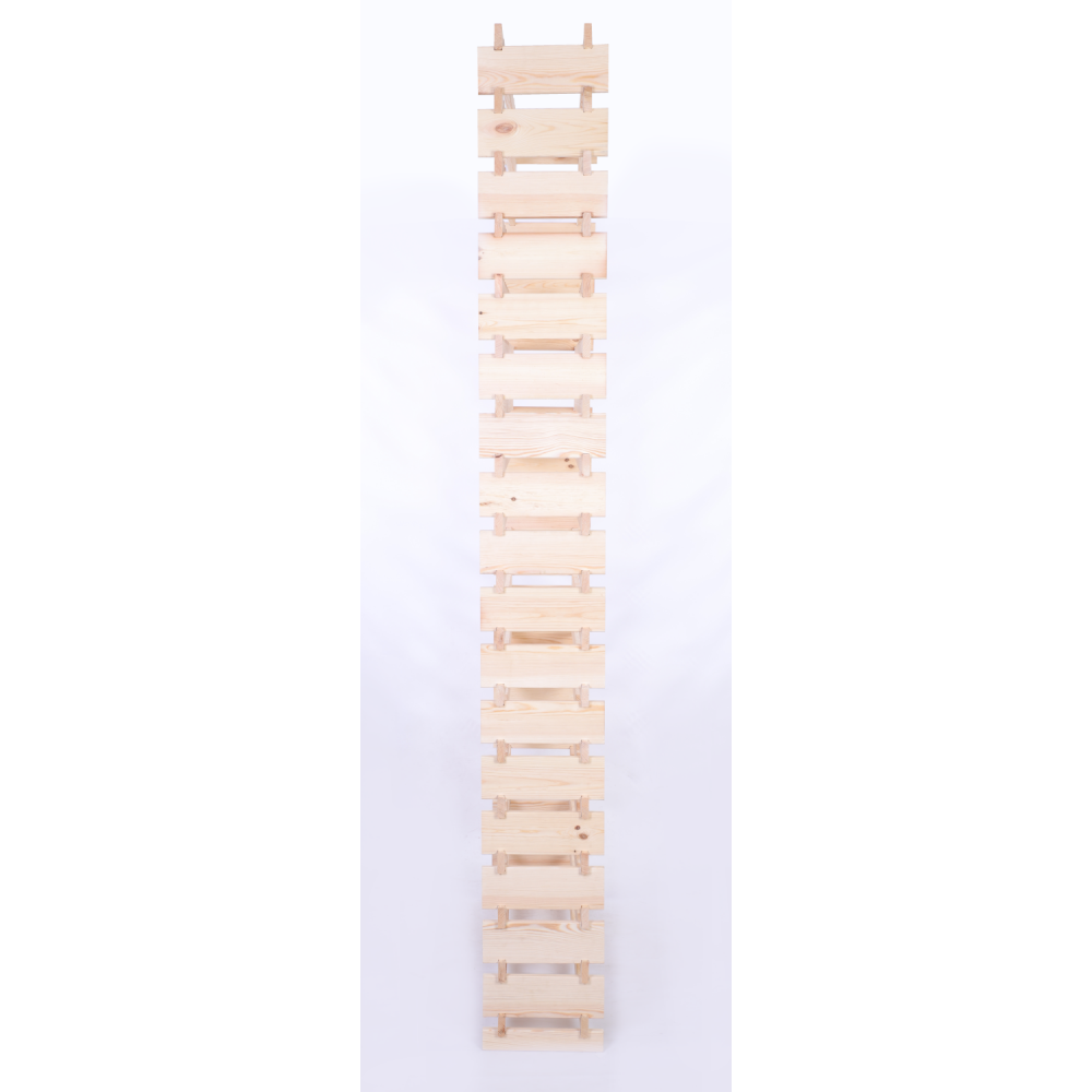 Stojak na wino regał modułowy na butelki 18x10 but WYSOKI BEZ NARZĘDZI