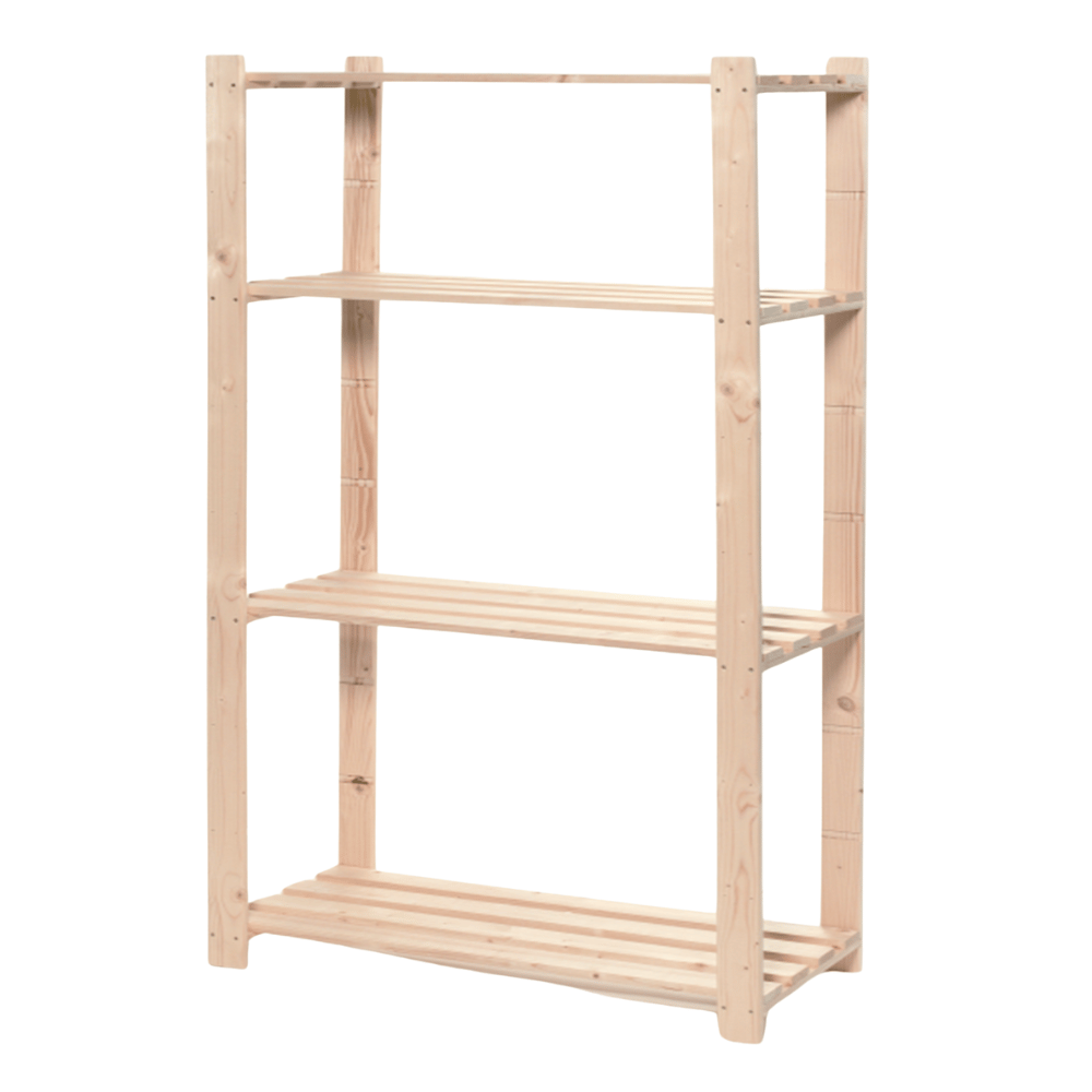 Regał na książki regał na zabawki regał drewniany do spiżarni 170x85x40 eko