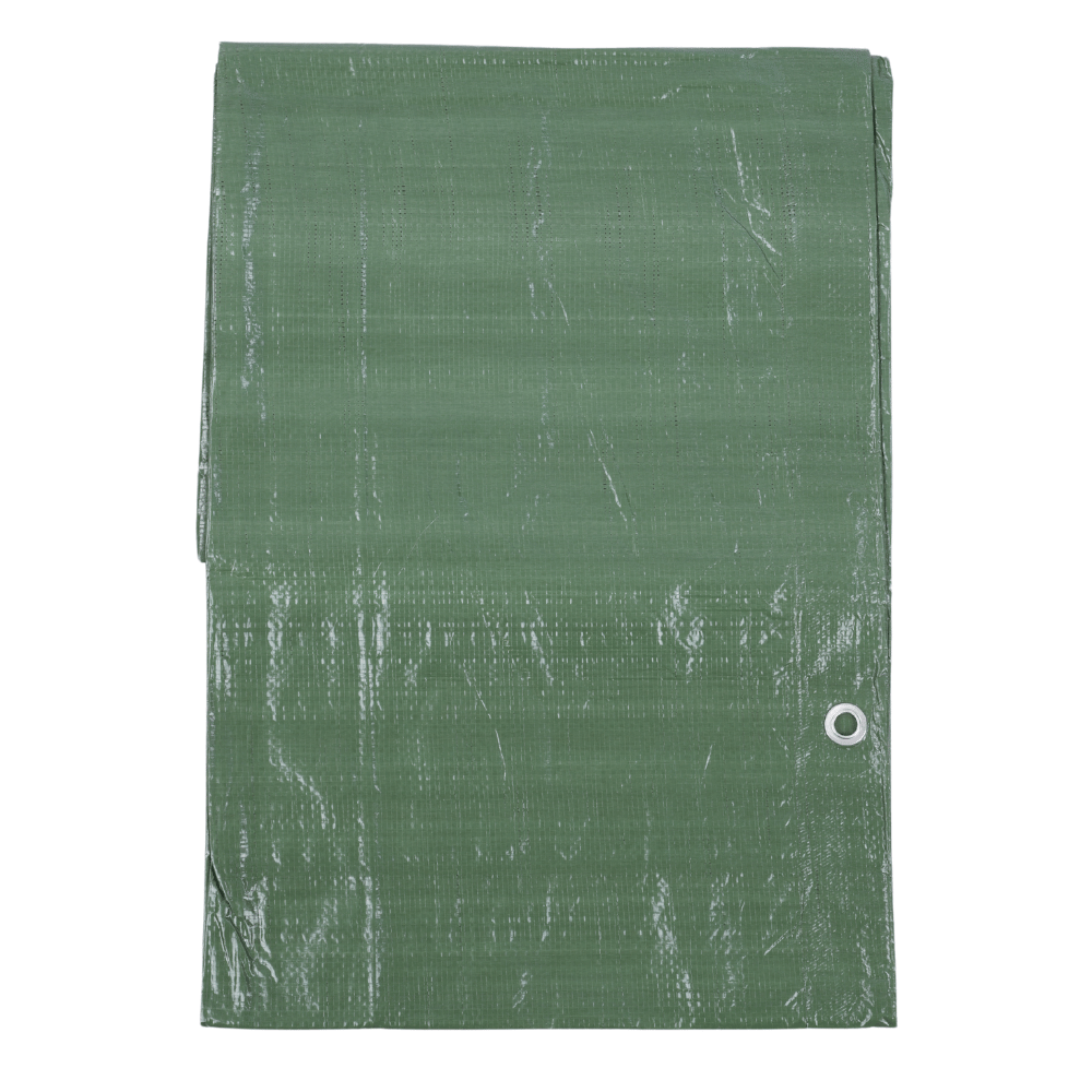 Plandeka wodoodporna MOCNA PE z oczkami 2x2m WZMACNIANA GRUBA okryciowa UV