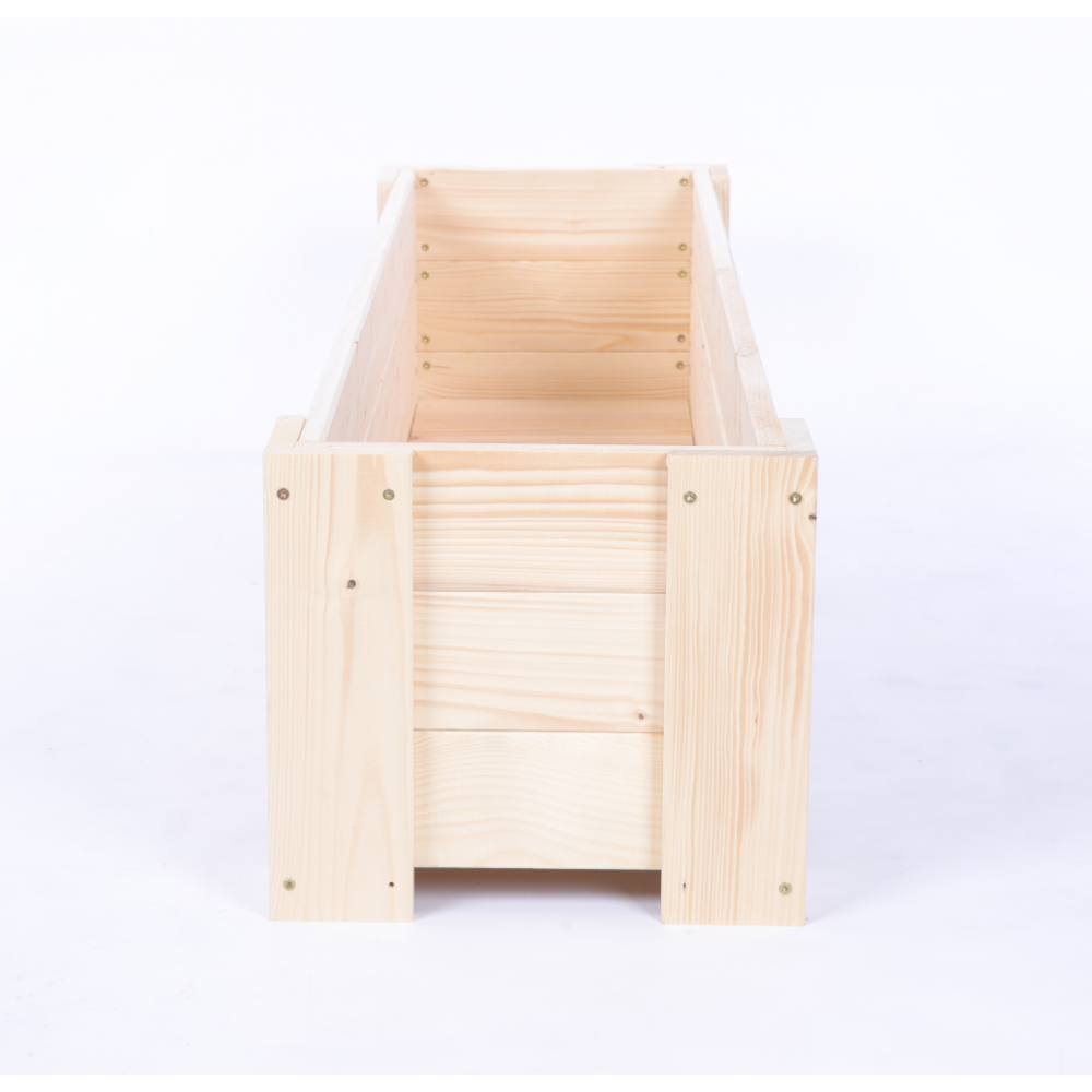 Donica drewniana ogrodowa warzywna doniczka na balkon szer. 100 cm FOLIA