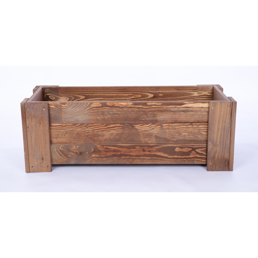 Donica drewniana IMPREGNAT warzywna doniczka na balkon szer. 90 cm FOLIA